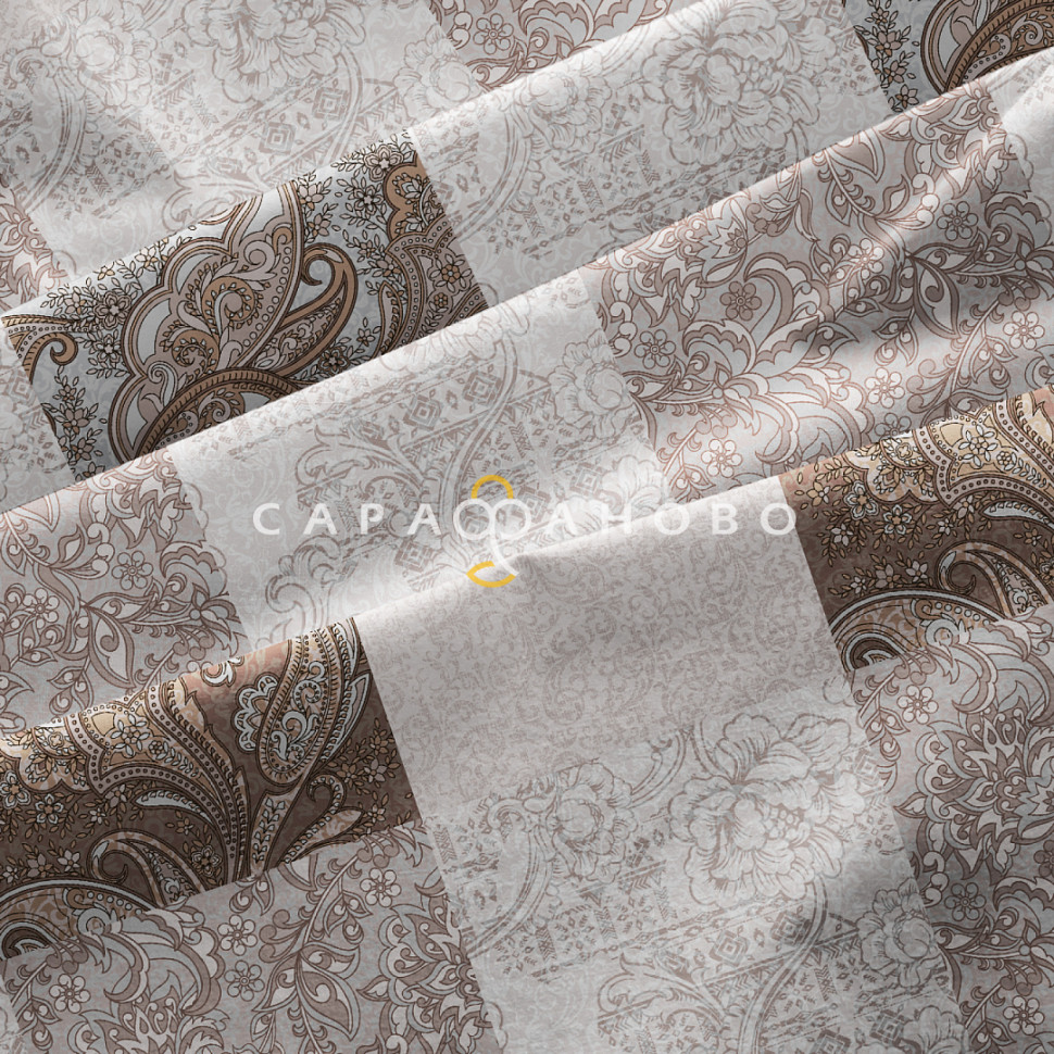 Ткань Бязь Премиум 220 см 142гр набивная арт 34 рис 72243-1