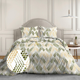 Ткань Бязь наб 220 см 120 гр Люкс рис. 20208/1 Брют