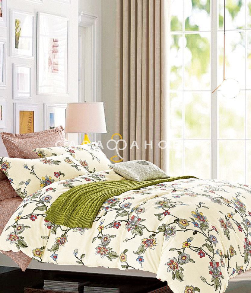 Ткань Сатин Твил набивной 235 см. 115гр. А+В рис.70