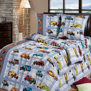 Ткань бязь 150 см Ретро рис 4150 вид 1