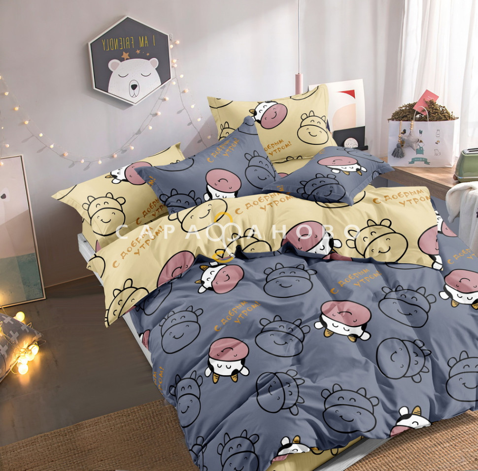 Ткань Поплин 220 см 115 гр А+В рис 1678