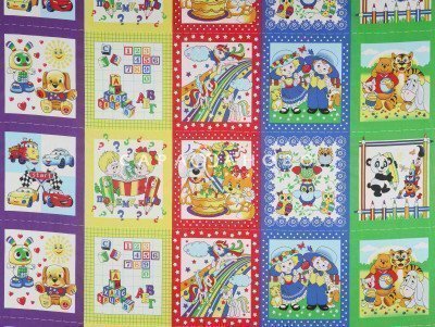 Ткань Ситец Платочный 150 см рис 7517