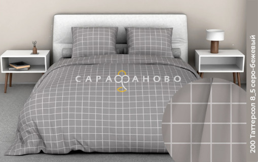 Ткань Бязь 220 см 140 гр рис. 200в8/5 Таттерсол