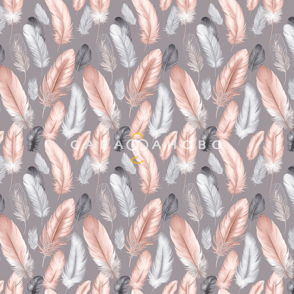 Ткань Бязь Премиум 220 см 142гр набивная арт 34 рис 72247-1