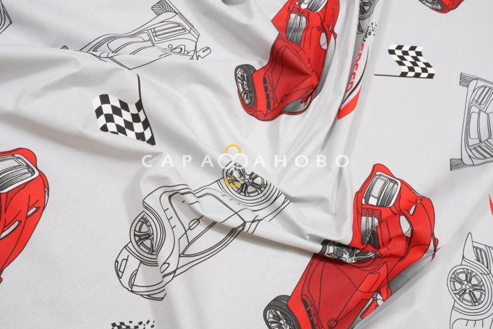 Ткань Поплин 220 См. 105 гр Скорость Рис. 25816/1 Основа