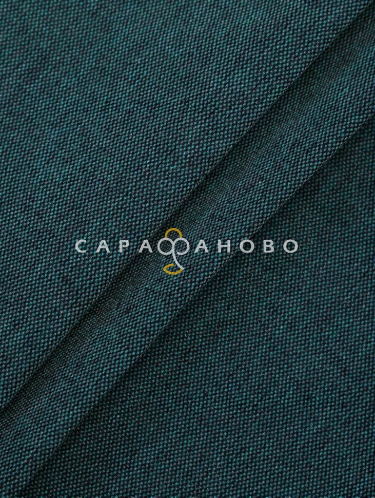 Ткань Рогожка 150 см 272 гр. Темно-зеленый