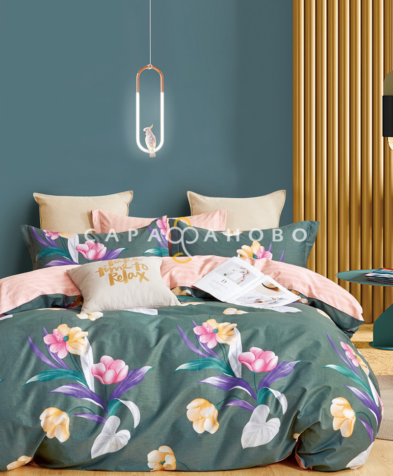 Ткань Сатин Твил набивной 235 см. 115гр. А+В рис.71