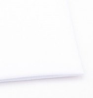 Ткань Интерлок 40/1 Пенье Однотон новый белый, миниатюра 1