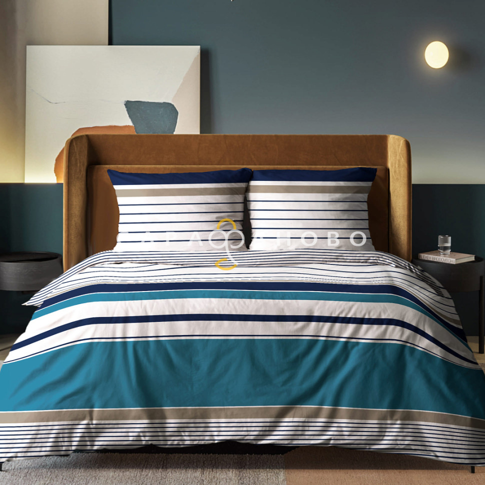 Ткань Бязь Премиум 220 см 142гр набивная арт 34 рис 72268-1