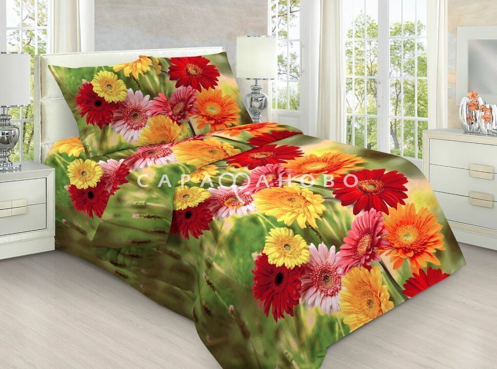 Бязь набивная 150 см 120 гр рис. 1727