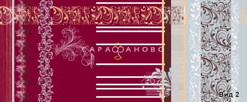 Бязь набивная 150 см ГОСТ рис 1232 вид 2