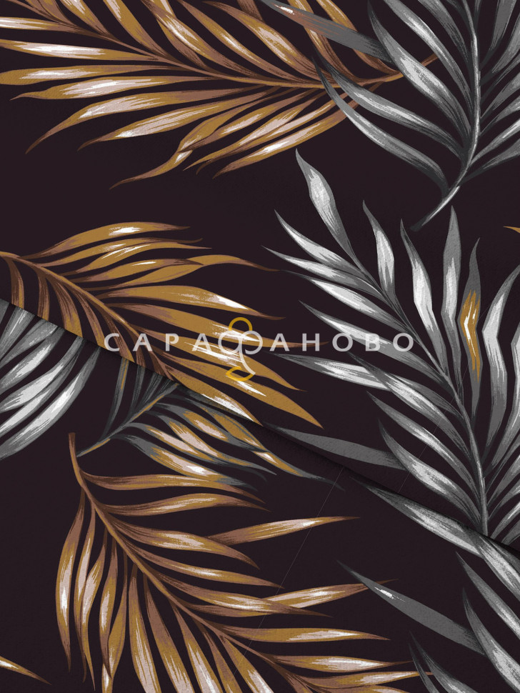 Ткань Бязь наб 220 см 120 гр Люкс рис. 70205/2 Бали