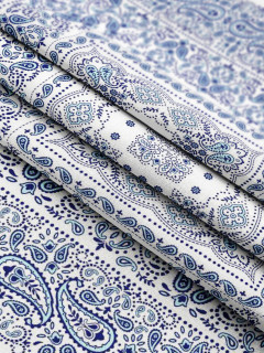 Ткань Ситец платочный 95 см рис 9991-1