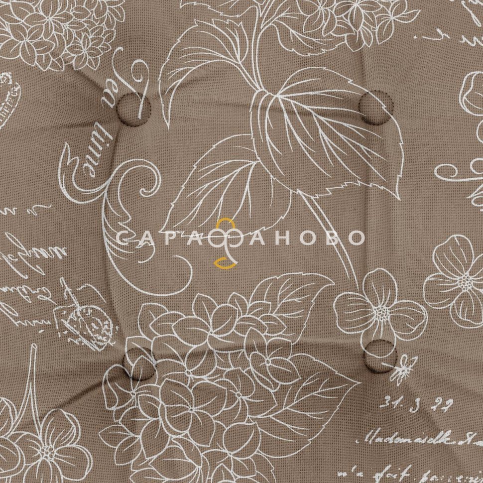 Подушка на стул с тафтингом круглая Mia Cara 30284-5 Жозефина