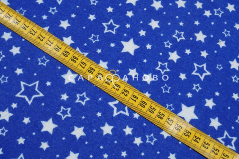 Ткань Фланель 150 см 555-4п Звезды (Детская)