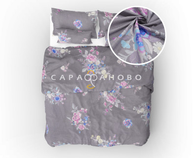 Ткань Бязь 220 см 120 гр Миледи Люкс рис 70998/1 Кокетка