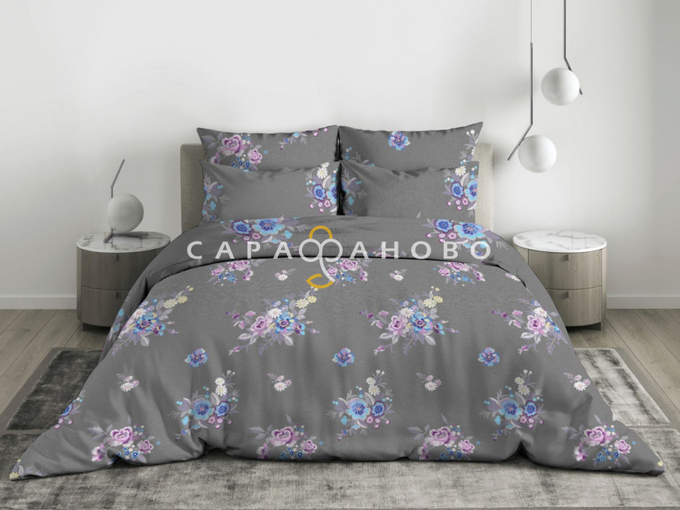 Ткань Бязь 220 см 120 гр Миледи Люкс рис 70998/1 Кокетка