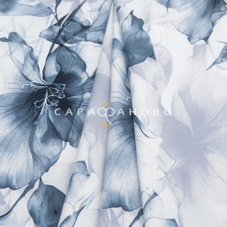 Ткань Сатин 220 см 120 гр рис Версаль А 13581-1