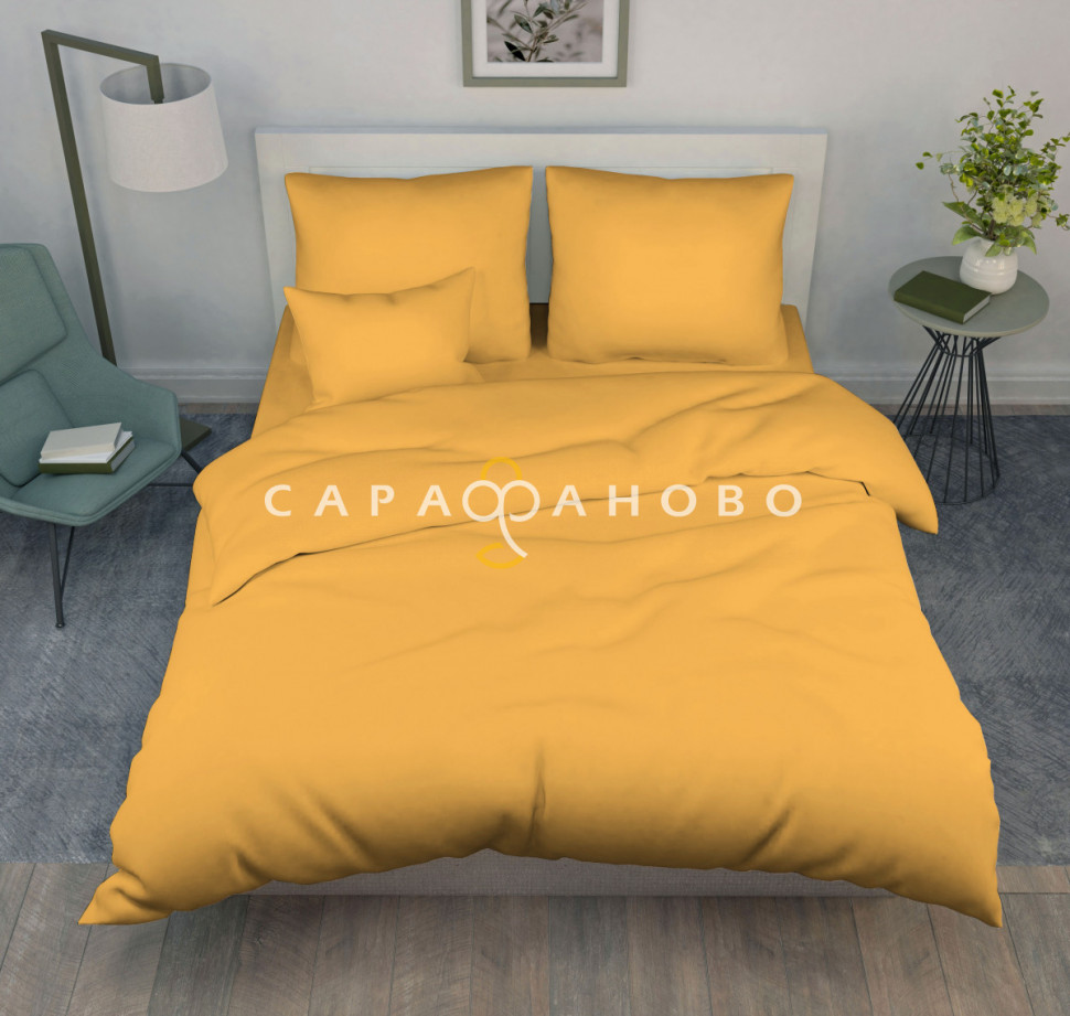 Ткань Бязь 220 см гл/к Медовый