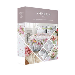 КПБ  Унисон Бязь 21110-1/11533-3 Мускат