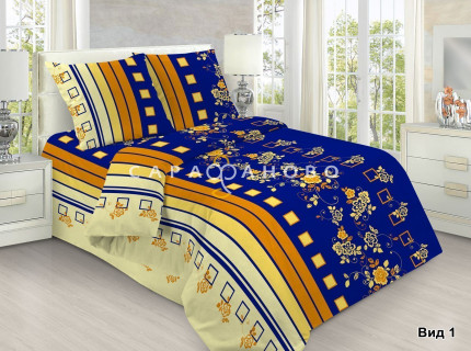 Бязь набивная 150 см 100 гр. рис 814 вид 1