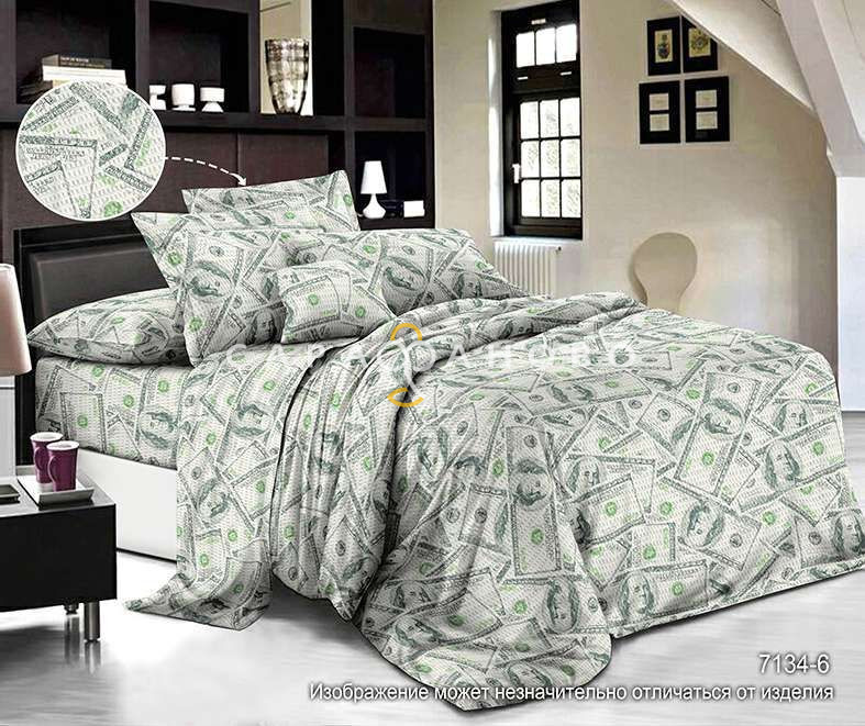 Полисатин набивной 220 см 80 гр рис 7134-6