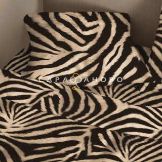 Бязь Премиум 220 см 142 гр наб рис 72072 вид 2 "Зебра" 