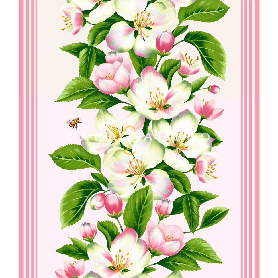 Полотно вафельное 50 см 175 гр наб рис 29432 вид 1 