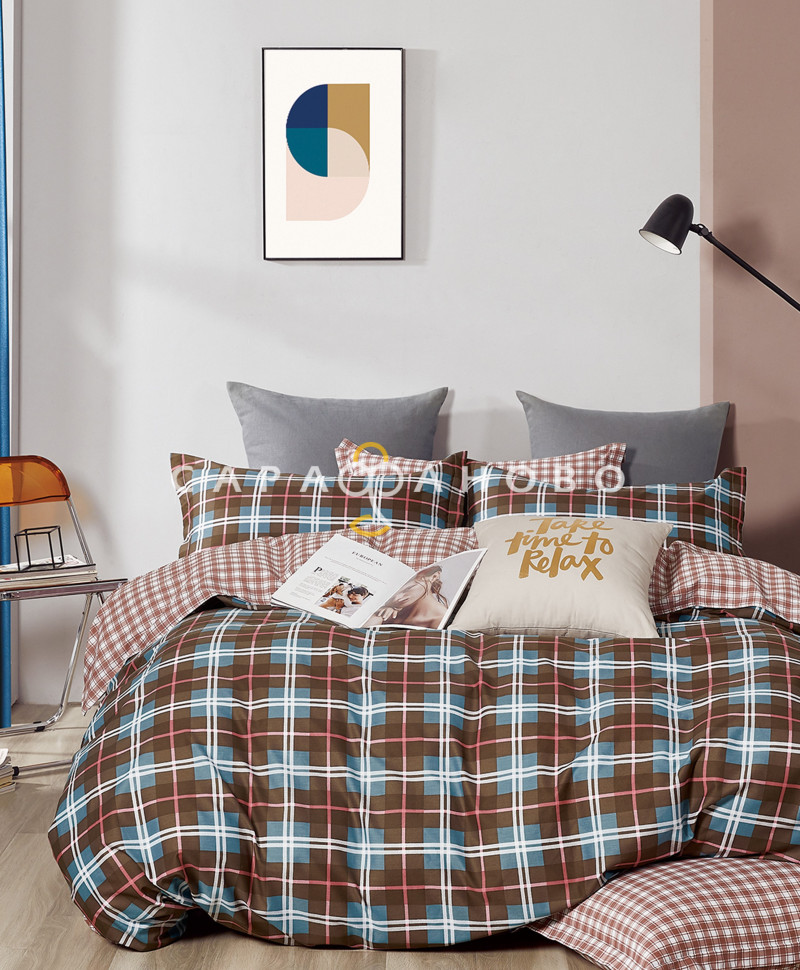 Ткань Сатин Твил набивной 235 см. 115гр. А+В рис.68