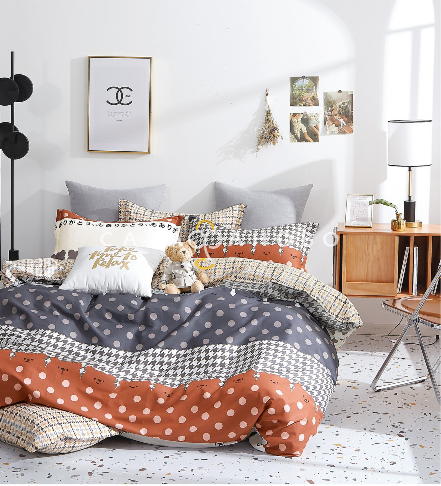 Ткань Поплин 220 см 115 гр А+В рис 1194