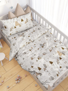 Ткань Поплин 150 см 105 гр рис Лес 7799/1