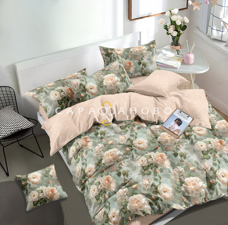 Ткань Поплин 220 см 110 гр А+В рис 1487