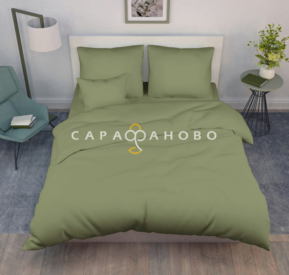 Ткань Бязь 220 см гл/к Лавровый лист