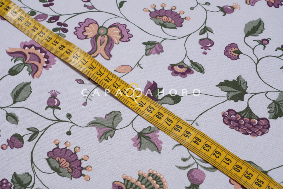Ткань Бязь 150 см ГОСТ рис 21404-1 (На отрез)