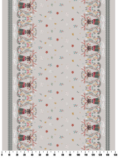 Ткань Рогожка 150 см рис 21605-1