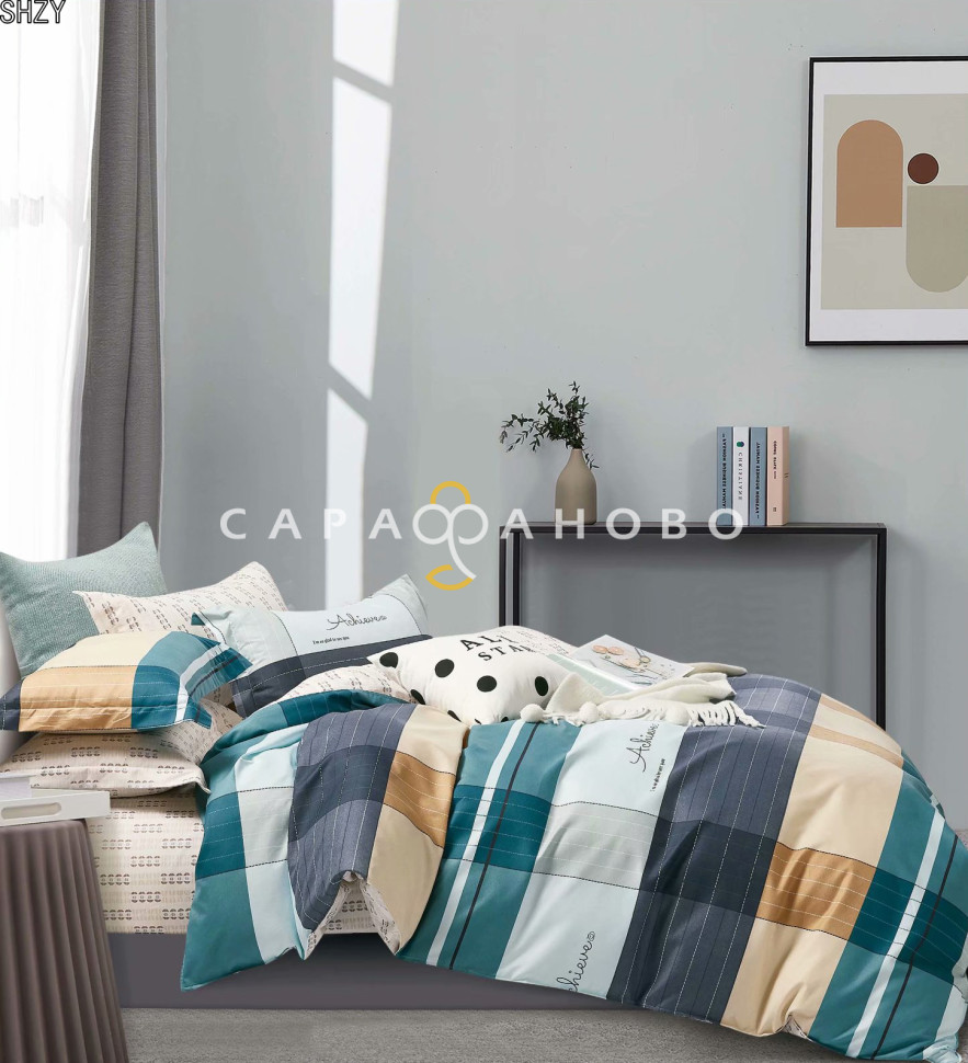 Ткань Поплин 220 см 115 гр А+В рис 1184