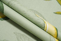 Ткань поплин 220 см рис Авокадо 12348 вид 1, миниатюра 2