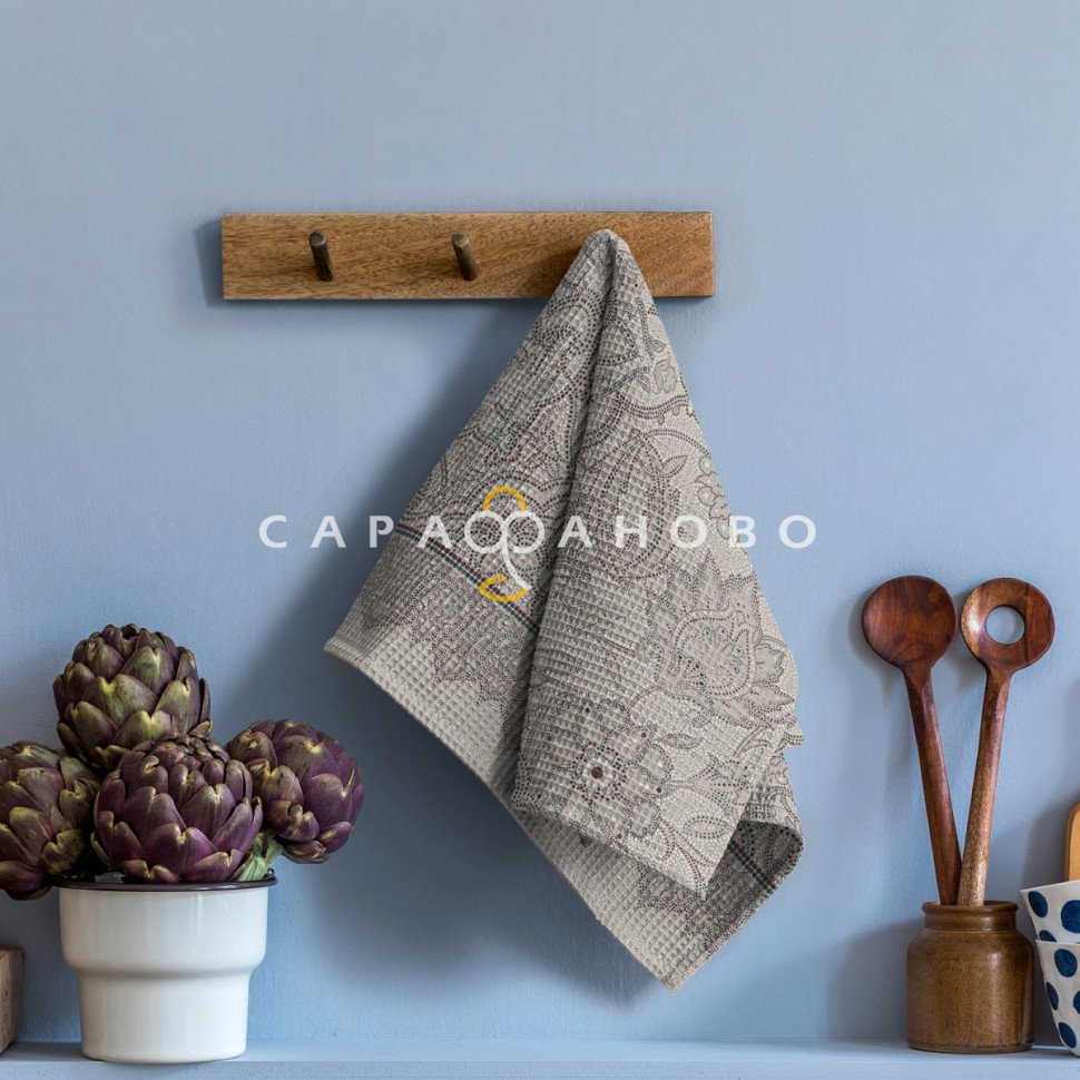 Полотенце вафельное Mia Cara 30300-2 Ожерелье