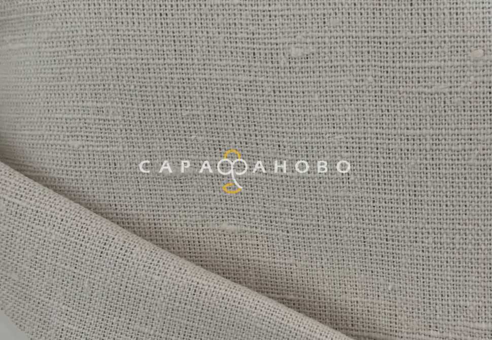 Ткань крашеная п/лён 240гр. ш. 150 см рис СЕРЫЙ 800