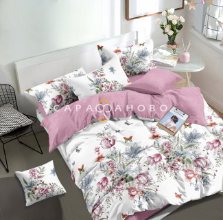 Ткань Поплин 220 см 110 гр А+В рис 1486