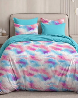 Ткань Перкаль 220 см 110 гр рис Северное сияние 20193/1