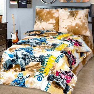 Ткань бязь 150 см Техно рис 11283 вид 1