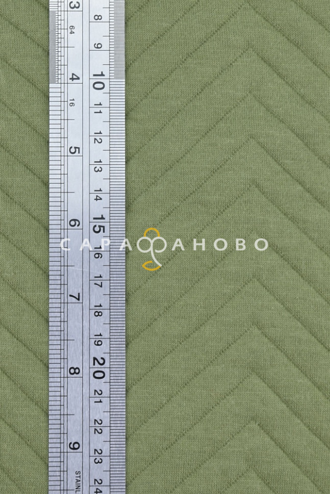 Ткань 30/300/30 Кмп Пенье Капитоне Рулон olİve branch_tcx-18-0527