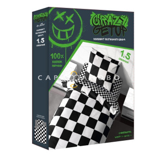 КПБ  Crazy Getup 16399-1/16400-1 Chessboard