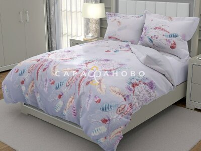 Ткань Поплин  220 см рис. 12309/1 Амулет (основа)