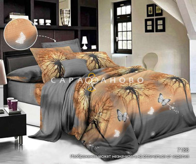 Полисатин набивной 220 см 80 гр рис 7186-7