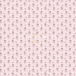 Перкаль 150 см набивной арт 140 "Тейково" рис 13313 вид 2 "Балеринки"  