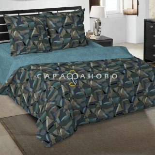 Ткань Поплин 220 см рис. 12586-1 Дали (основа)