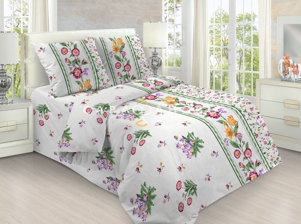 Бязь набивная 150 см 100 гр. рис 400