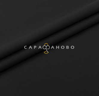 Бязь гладкокрашеная чёрная арт. 262 ш. 150 см пл. 122 гр/м2